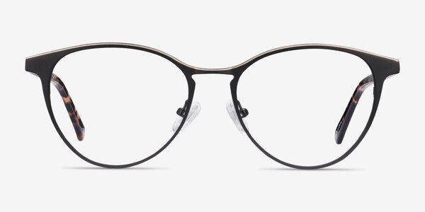 Vestige Black & Tortoise Acetate-metal Eyeglass Frames