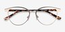 Vestige Gold & Tortoise Acetate-metalEyeglass Frames from EyeBuyDirect, Closed View