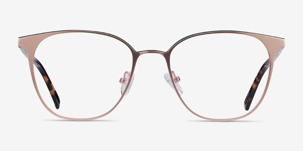 Azimut Rose Gold Acetate-metal Eyeglass Frames