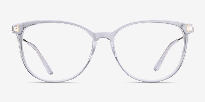 Nebulous Clear Acetate-metal Eyeglass Frames from EyeBuyDirect