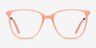Aroma Coral Acetate-metalEyeglass Frames from EyeBuyDirect, Front View