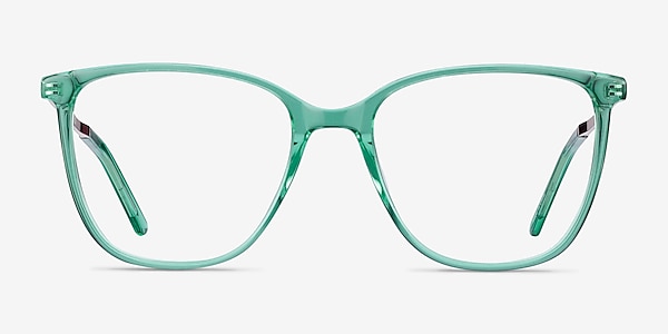 Aroma Emerald Green Acetate-metal Eyeglass Frames