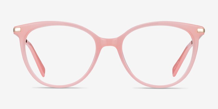 Attitude Coral Acetate-metal Eyeglass Frames from EyeBuyDirect