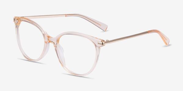 Clear Melon Attitude -  Acetate-metal Eyeglasses