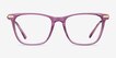 Sebastian Purple Acetate, MetalEyeglass Frames from EyeBuyDirect, Front View