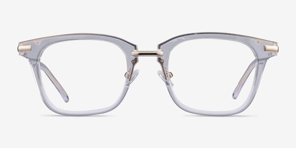 Candela Transparent Acetate-metal Montures de lunettes de vue
