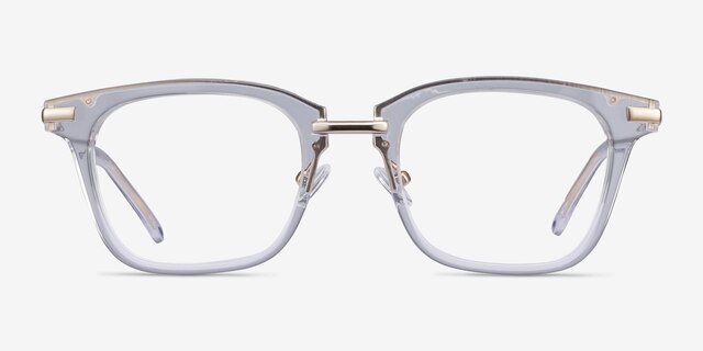 Candela Clear Acetate-metalEyeglass Frames from EyeBuyDirect, Front View