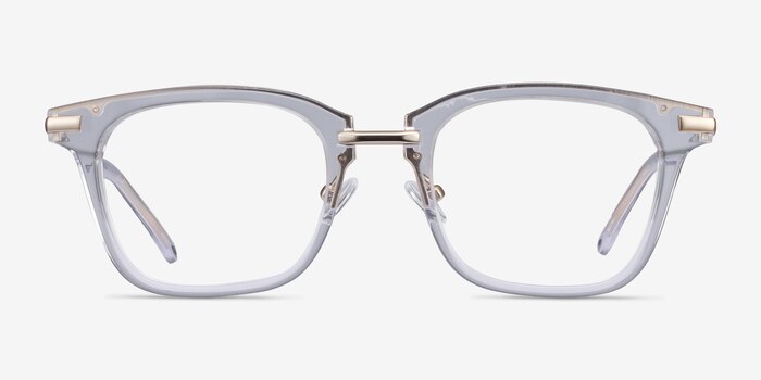 Candela Transparent Acetate-metal Montures de lunettes de vue d'EyeBuyDirect