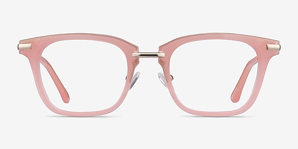 Candela Pink Acetate-metal Eyeglass Frames