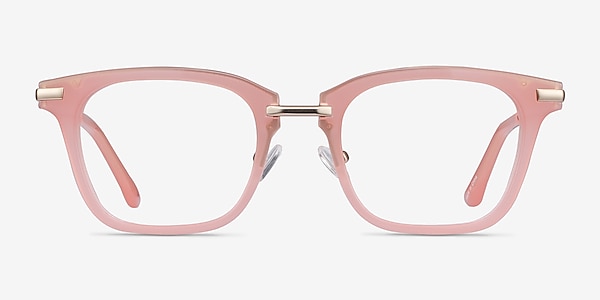 Candela Pink Acetate-metal Eyeglass Frames