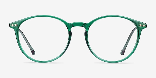 Amity Emerald Green Plastic-metal Eyeglass Frames