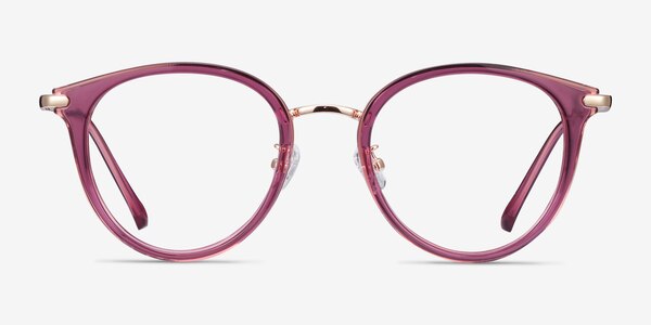 Hollie Cassis Plastic-metal Montures de lunettes de vue