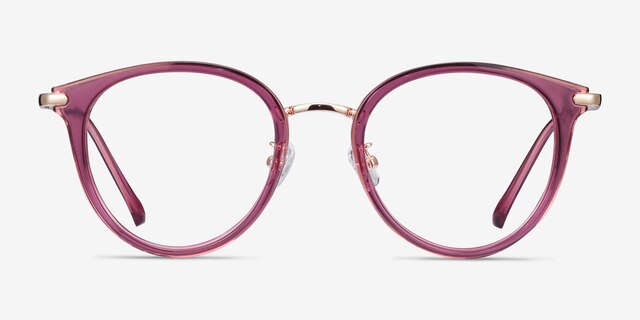Hollie Cassis Plastic-metalEyeglass Frames from EyeBuyDirect, Front View
