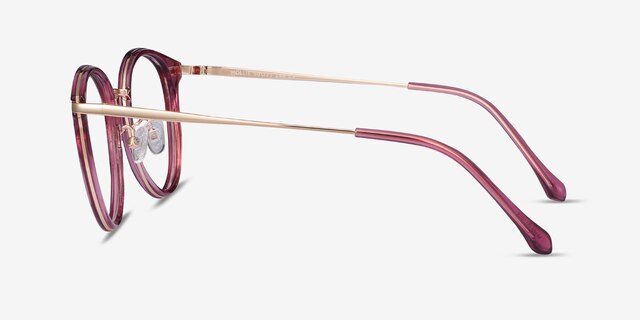 Hollie Cassis Plastic-metalEyeglass Frames from EyeBuyDirect, Side View