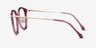 Hollie Cassis Plastic-metalEyeglass Frames from EyeBuyDirect, Side View