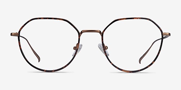 Huxley Tortoise Bronze Métal Montures de lunettes de vue
