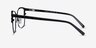 Signora Black Acetate-metalEyeglass Frames from EyeBuyDirect, Side View