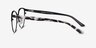 Marigold Black & Leopard Acetate-metalEyeglass Frames from EyeBuyDirect, Side View