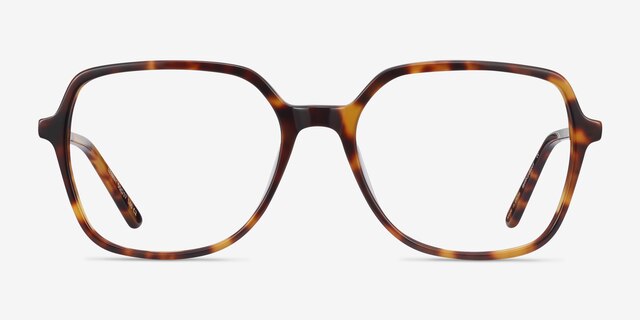 Lenny Tortoise Acetate-metalEyeglass Frames from EyeBuyDirect, Front View