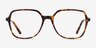 Lenny Tortoise Acetate-metalEyeglass Frames from EyeBuyDirect, Front View
