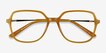 Lenny Mellow Yellow Acetate, MetalEyeglass Frames from EyeBuyDirect, Closed View