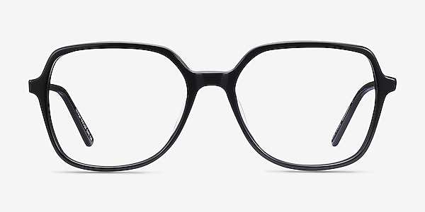 Lenny Black Acetate-metal Eyeglass Frames