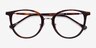 Shelby Tortoise Acetate-metalEyeglass Frames from EyeBuyDirect, Closed View