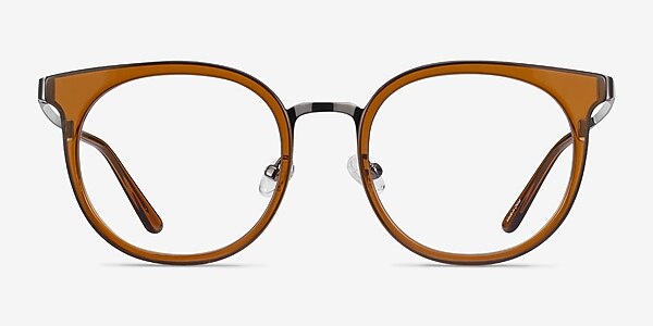 Murphy Brun Acetate-metal Montures de lunettes de vue