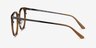 Murphy Brown Acetate-metalEyeglass Frames from EyeBuyDirect, Side View
