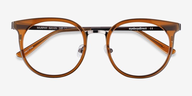 Murphy Brown Acetate-metalEyeglass Frames from EyeBuyDirect, Closed View