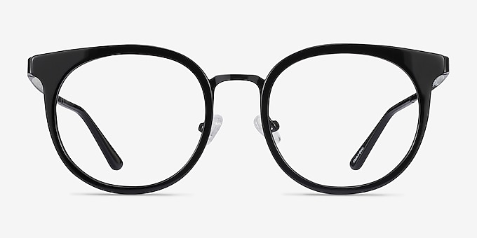 Murphy Black Acetate-metal Eyeglass Frames