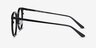 Murphy Black Acetate-metalEyeglass Frames from EyeBuyDirect, Side View
