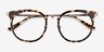 Murphy Tortoise Acetate-metalEyeglass Frames from EyeBuyDirect, Closed View