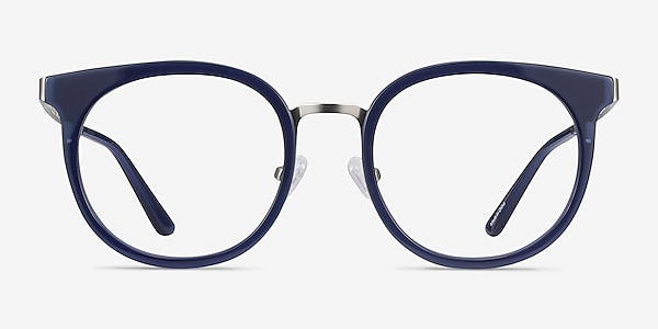 Murphy Bleu marine Acetate-metal Montures de lunettes de vue