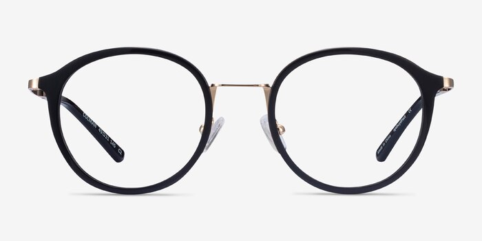 Colman Black Acetate-metal Eyeglass Frames from EyeBuyDirect