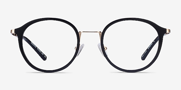 Colman Black Acetate-metal Eyeglass Frames