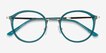 Colman Green Acetate, MetalEyeglass Frames from EyeBuyDirect, Closed View