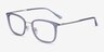 Barnaby Gray Acetate-metalEyeglass Frames from EyeBuyDirect, Angle View