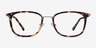 Barnaby Tortoise Acetate-metalEyeglass Frames from EyeBuyDirect, Front View