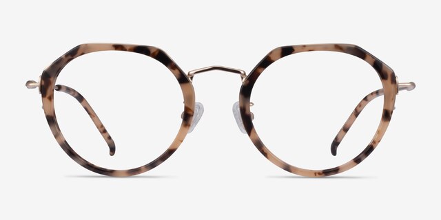Claire Ivory Tortoise AcetateEyeglass Frames from EyeBuyDirect, Front View