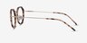 Claire Ivory Tortoise AcetateEyeglass Frames from EyeBuyDirect, Side View