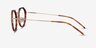 Claire Tortoise  Gold AcetateEyeglass Frames from EyeBuyDirect, Side View