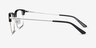 Maxwell Black Acetate-metalEyeglass Frames from EyeBuyDirect, Side View