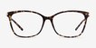 Ashley Tortoise Acetate, MetalEyeglass Frames from EyeBuyDirect, Front View