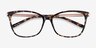 Ashley Tortoise Acetate-metalEyeglass Frames from EyeBuyDirect, Closed View