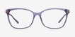 Ashley Purple Acetate, MetalEyeglass Frames from EyeBuyDirect, Front View