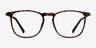 Avery Tortoise Plastic-metalEyeglass Frames from EyeBuyDirect, Front View