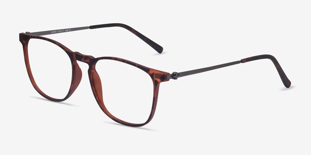 Avery Tortoise Plastic-metalEyeglass Frames from EyeBuyDirect, Angle View