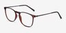 Avery Tortoise Plastic-metalEyeglass Frames from EyeBuyDirect, Angle View