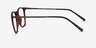 Avery Tortoise Plastic-metalEyeglass Frames from EyeBuyDirect, Side View